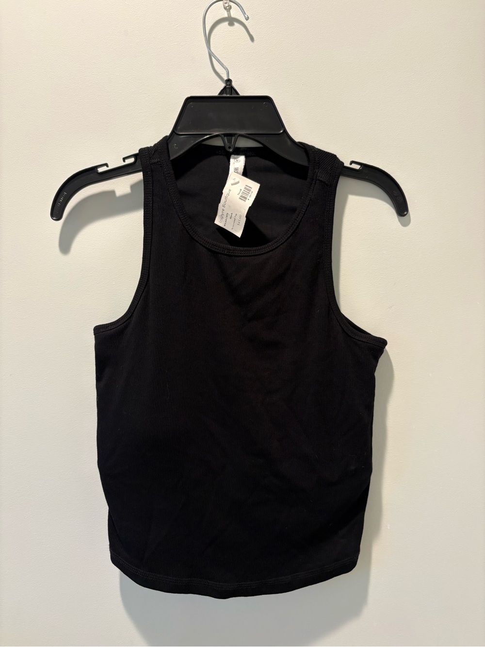 Wishlist Black Ribbed Tank Top